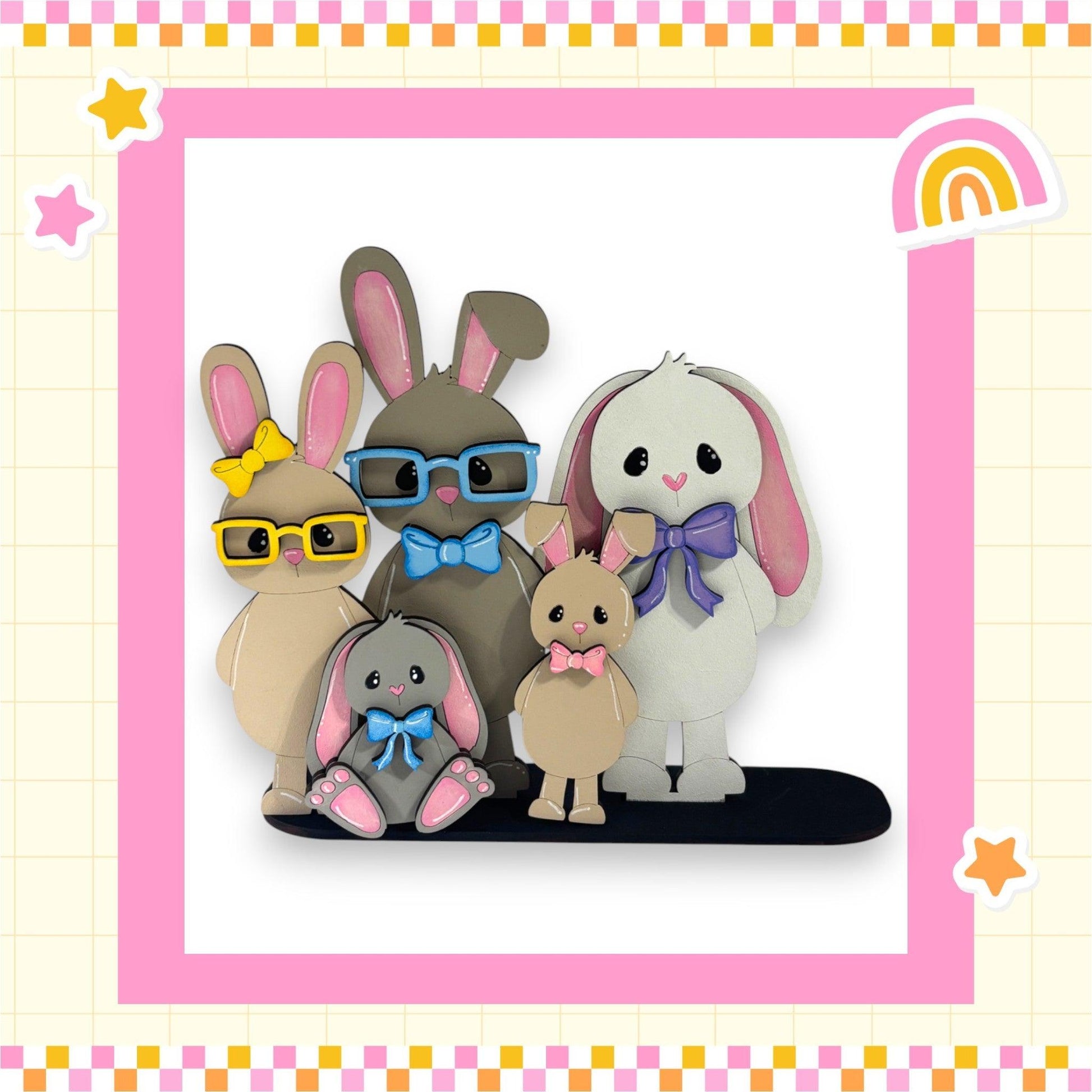 a picture of a group of stuffed animals