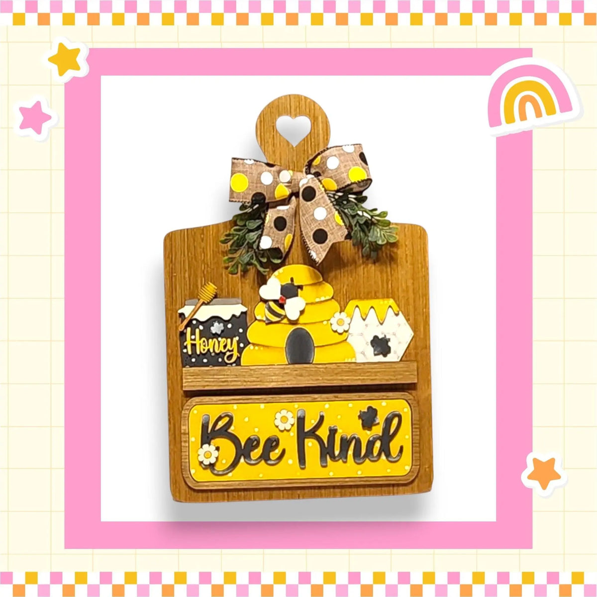 a picture of a bee kind of decoration