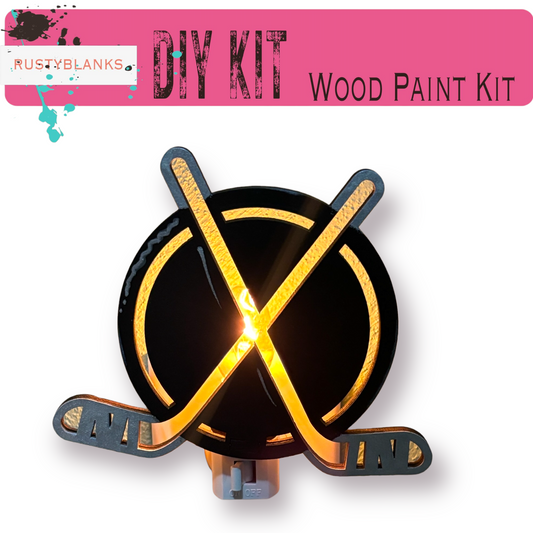 a picture of a diy kit for wood paint