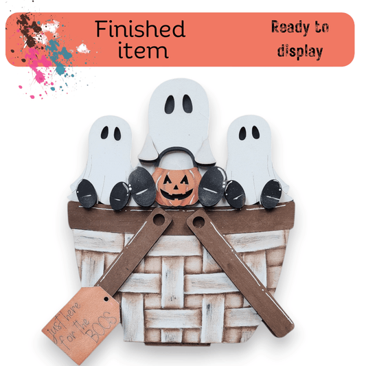 Ghost Insert for the flower Basket DIY Kit RusticFarmhouseDecor