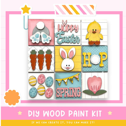 a card with a bunch of different items on it