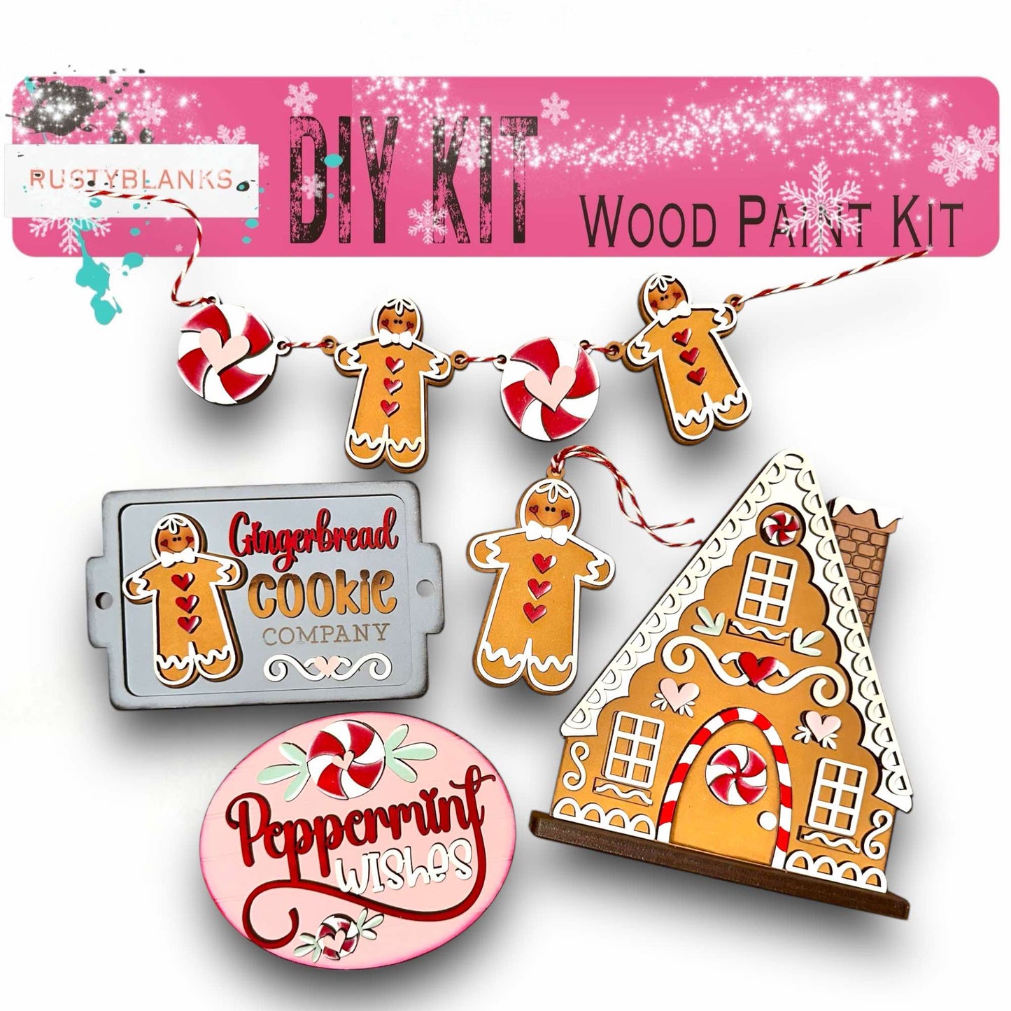 a picture of a gingerbread cookie kit