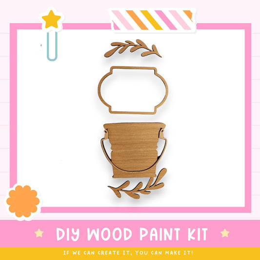 a picture of a wooden paint kit