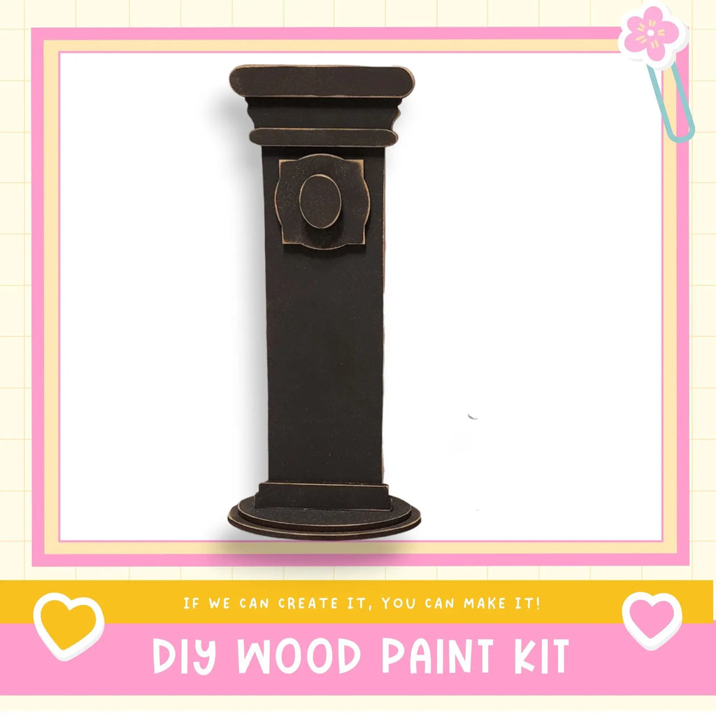 a picture of a wooden paint kit