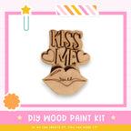 Adorable Mug Hugger | Valentine's Day Kiss Me  | Lips | Perfect Gift Topper for Mugs, Plants, and More! product image 3 from The Rustic Farmhouse