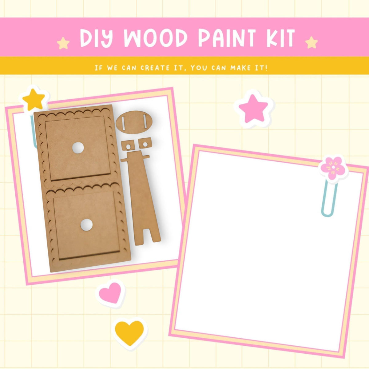 a picture of a wooden paint kit