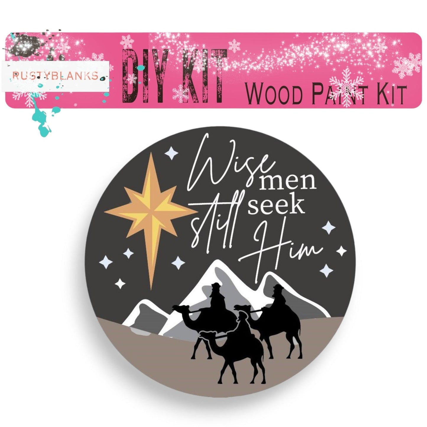 a button with the words wise women still seek him