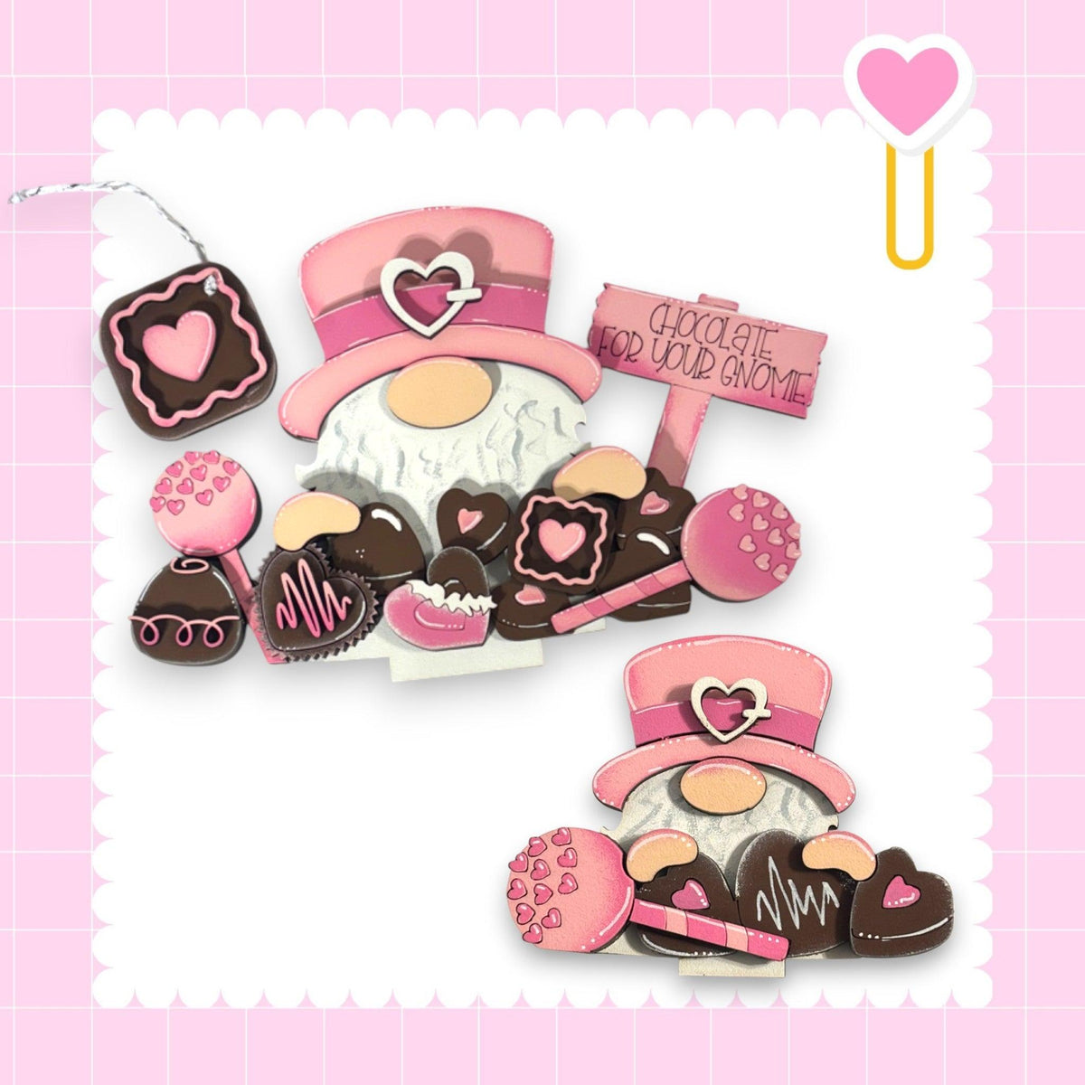 a picture of a bunch of cookies on a pink background