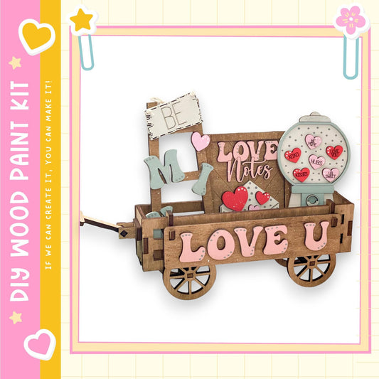 Valentine's Wagon Insert Set