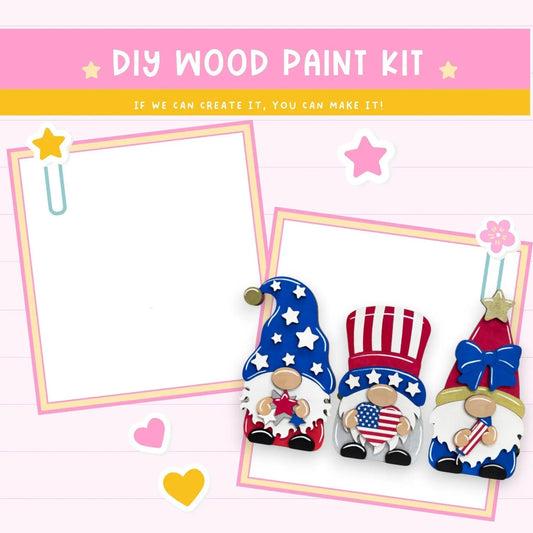 a picture of a couple of gnomes sitting on top of each other