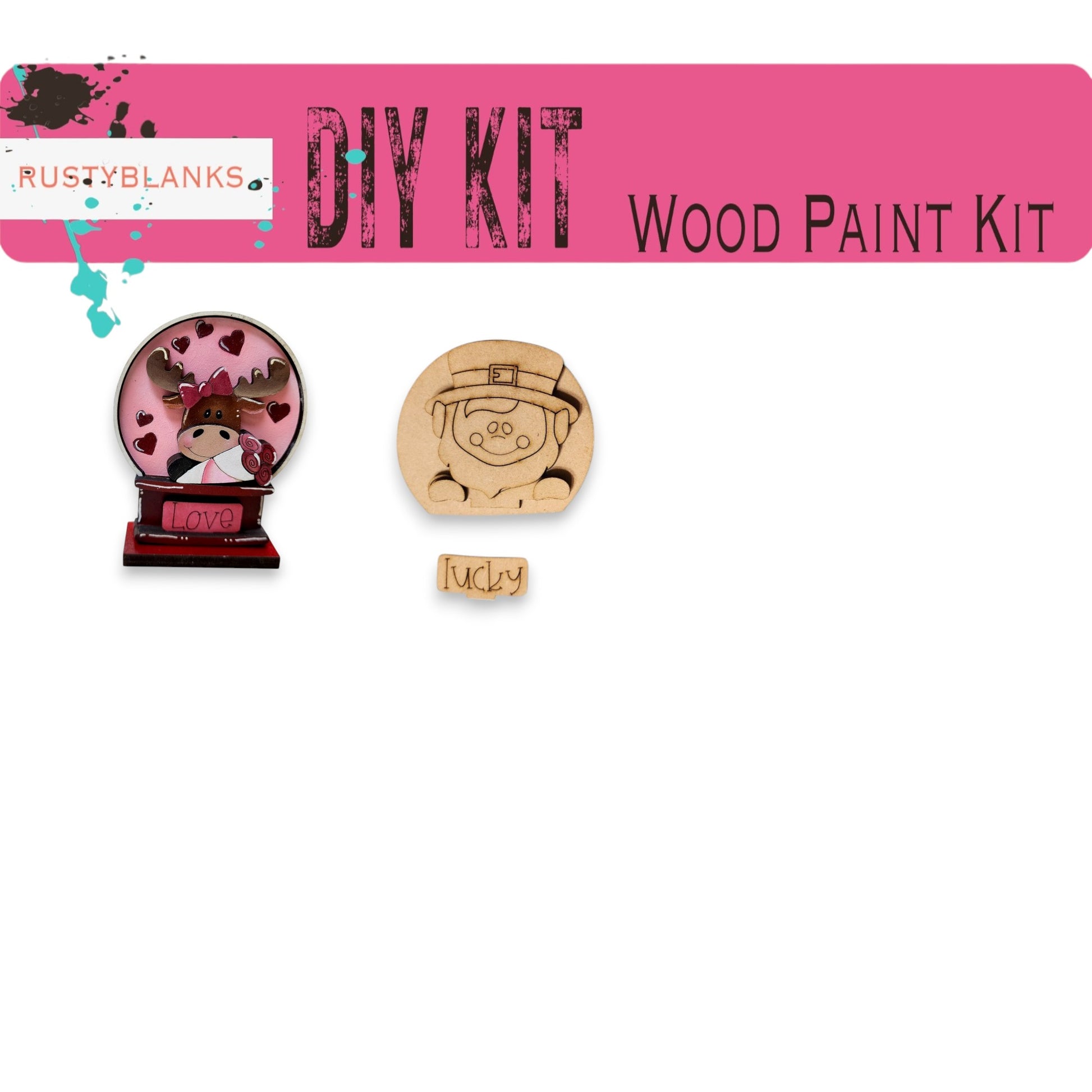 a picture of a wooden paint kit