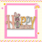 a wooden sign that says happy vibes out