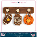 Fall Pegboard Inserts Interchangeable DIY Football Pumpkin Wall Decor Craft Kit product image 1 from The Rustic Farmhouse