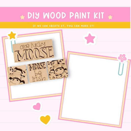 a craft kit with a picture of a mouse