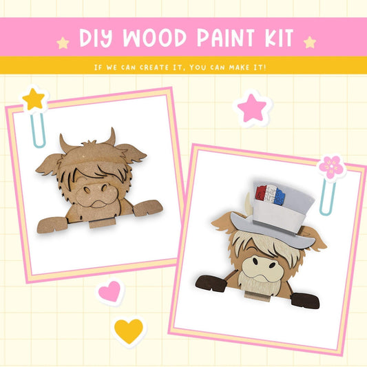 a picture of a cow with a hat on it's head