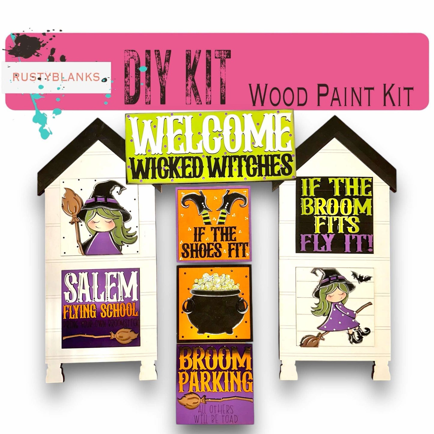 a diy kit for a witch themed house