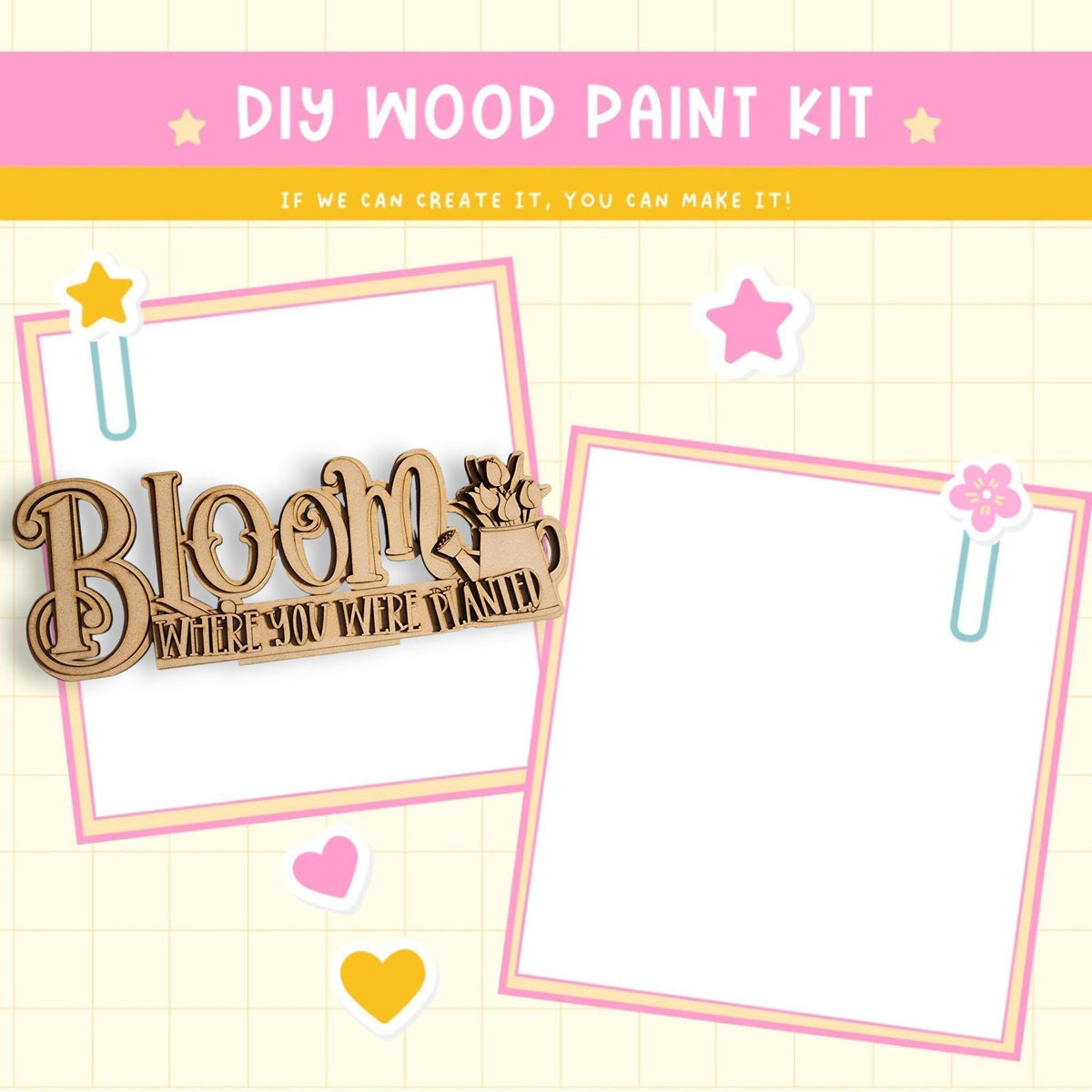 a wooden sign that says bloom where you want to be