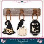 Halloween Pegboard Inserts DIY Interchangeable Wall Decor Three Piece Craft Set product image 1 from The Rustic Farmhouse