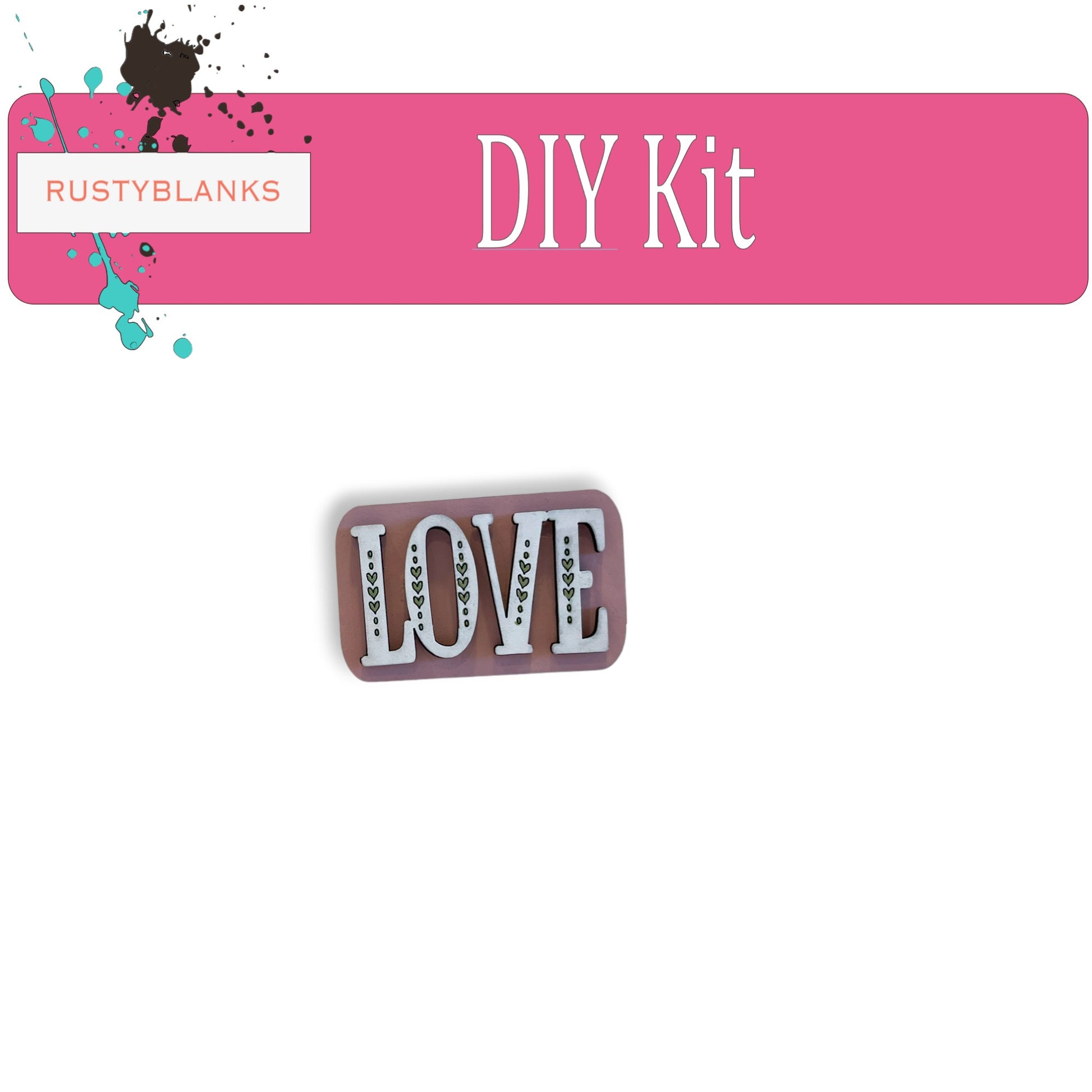 a picture of a button that says diy kit