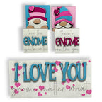 a couple of signs that say i love you