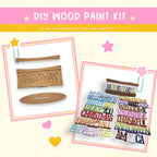 a diy wood paint kit for christmas