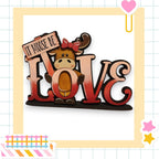 a picture of a wooden sign with a cow on it