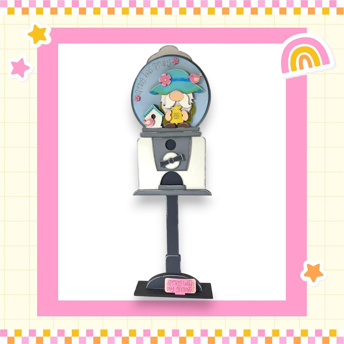 a picture of a coin machine on a stand