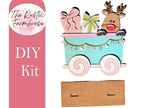 Christmas Train - DIY Wood Blank Paint Kit - RusticFarmhouseDecor