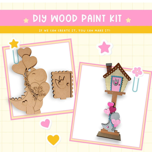 a couple of pictures of a house and a mouse