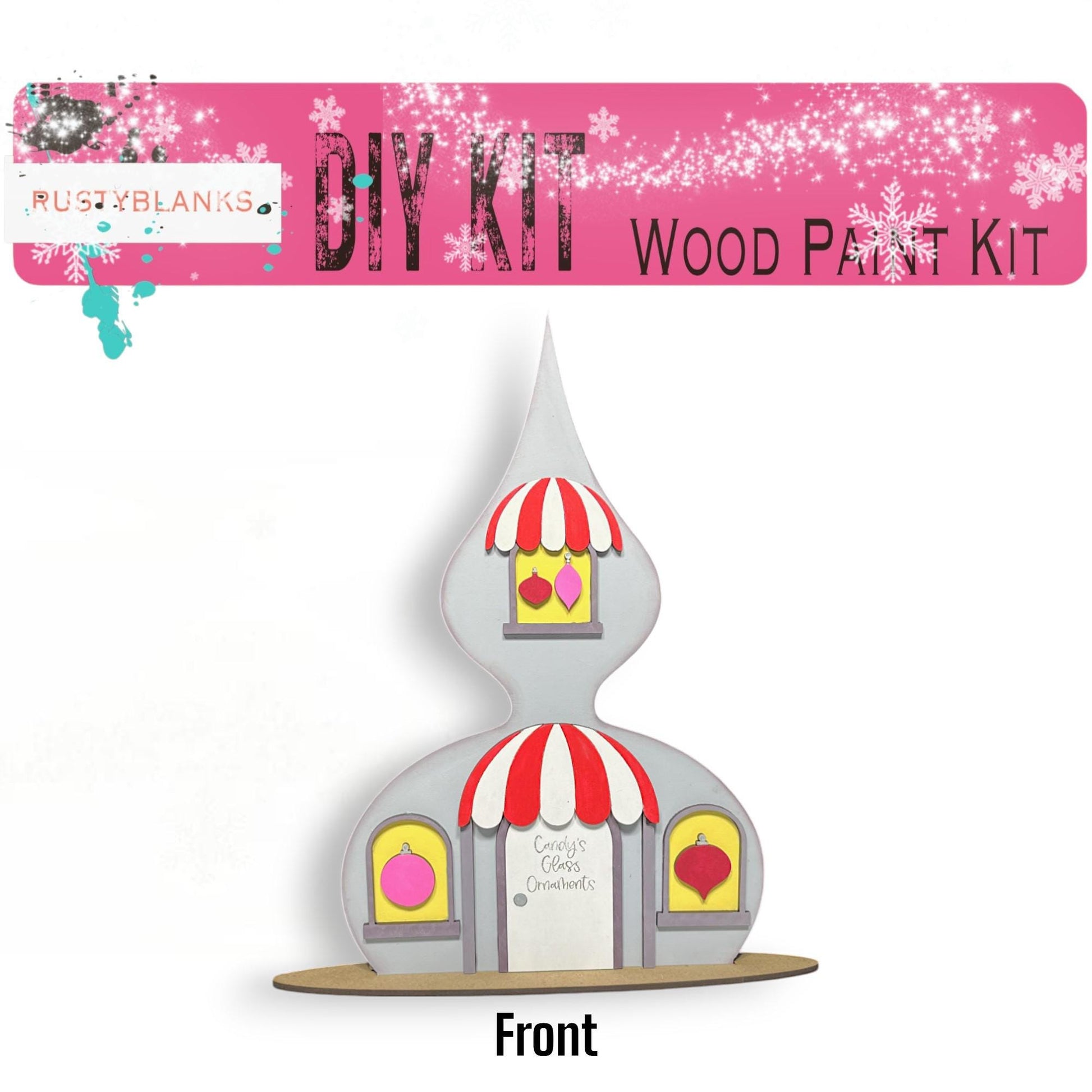 a paper cut out of a building with a circus tent