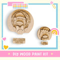 a picture of a wooden christmas decoration kit