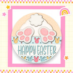 a picture of a happy easter card