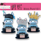 Donkey with 12 Interchangeable Seasonal Hats, Insert and tile holder, Season DIY Decor - RusticFarmhouseDecor