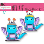 Dragon with 12 Interchangeable Seasonal Hats, Insert and tile holder, Season DIY Decor - RusticFarmhouseDecor