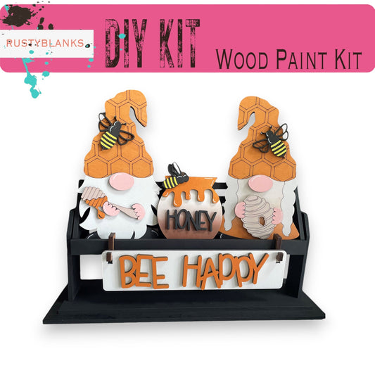 a picture of a wooden craft kit for bees