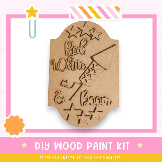 a picture of a wooden paint kit