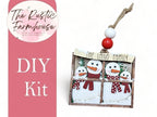 Snowmen Christmas Family Name Ornament product image 1 from The Rustic Farmhouse