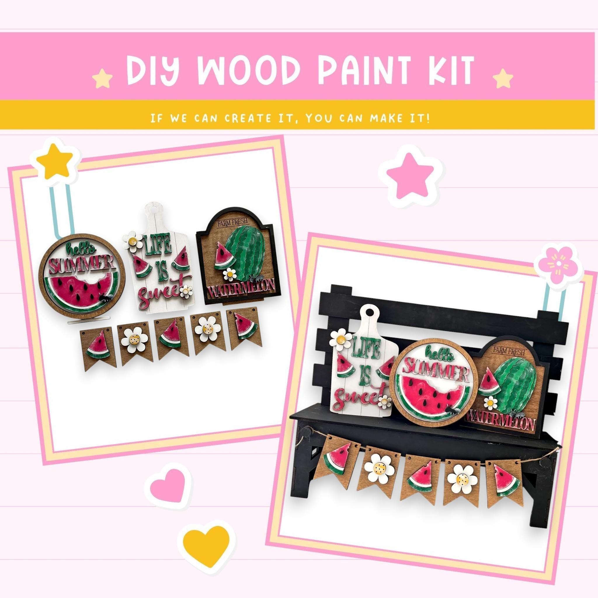 Interchangeable Inserts for Bench Style Display, Watermelon Life is ...