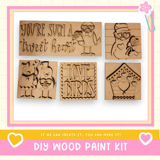 a picture of some wooden stamps with words on them