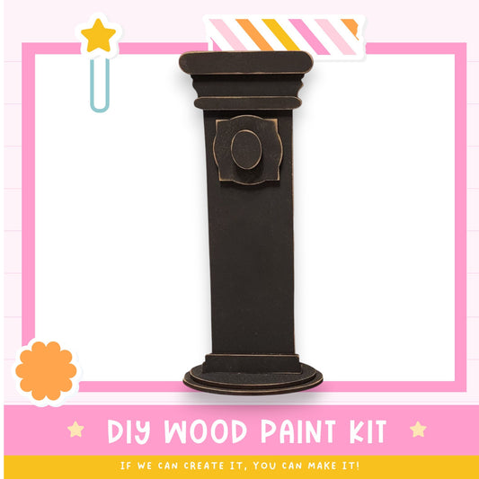 a picture of a wooden paint kit