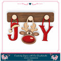 Christmas Reindeer Pegboard Inserts JOY Interchangeable Wall Decor DIY Craft Kit product image 1 from The Rustic Farmhouse