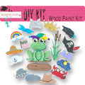 Frog with 12 Interchangeable Seasonal Hats, Insert and tile holder, Season DIY Decor - RusticFarmhouseDecor