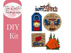 Happy Camper Interchangeable Inserts for our Window or House DIY Kit - RusticFarmhouseDecor