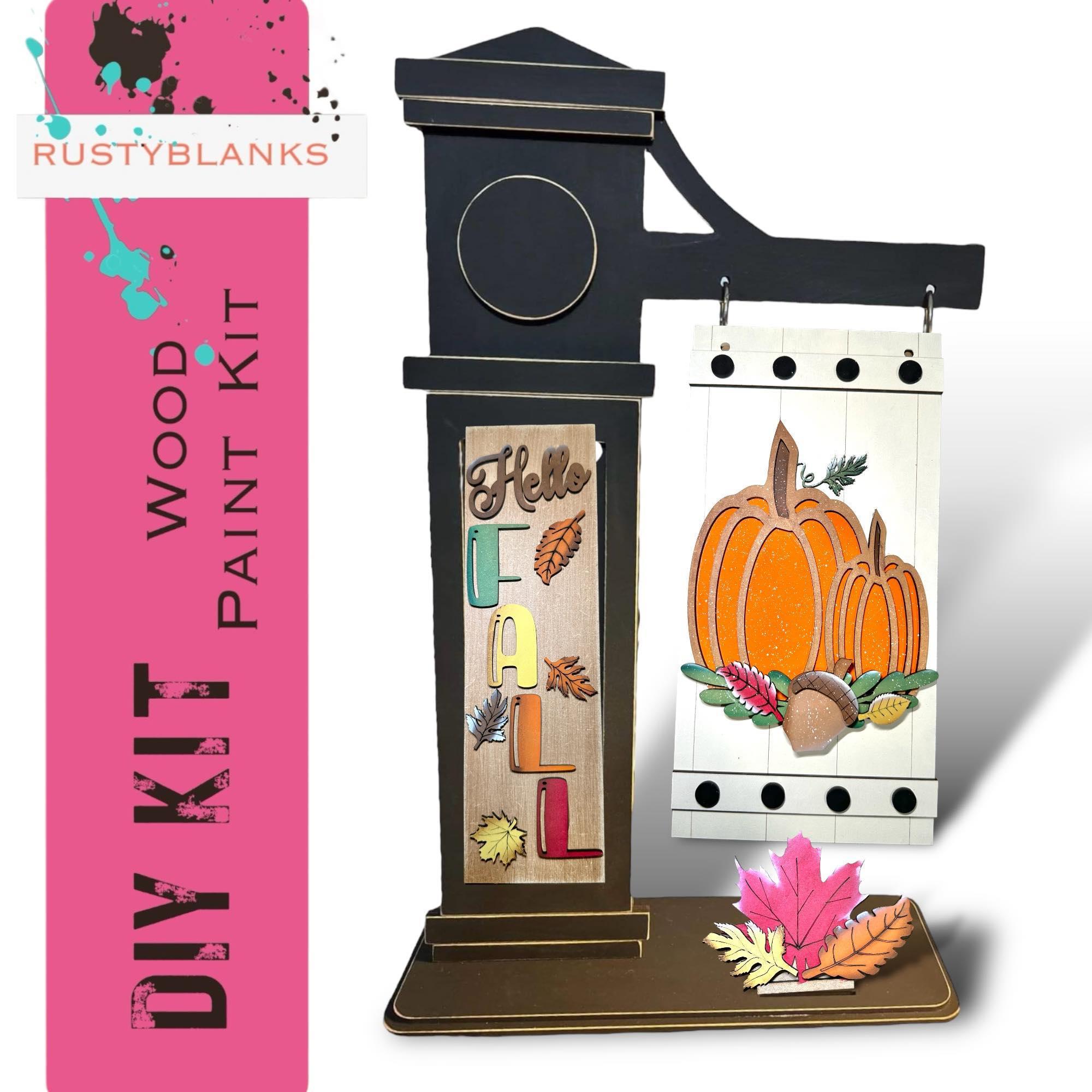 Hello Fall Insert for Mini Interchangeable Posts – RusticFarmhouseDecor