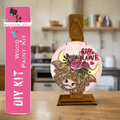 Hello Love Valentine Door Hanger DIY - RusticFarmhouseDecor