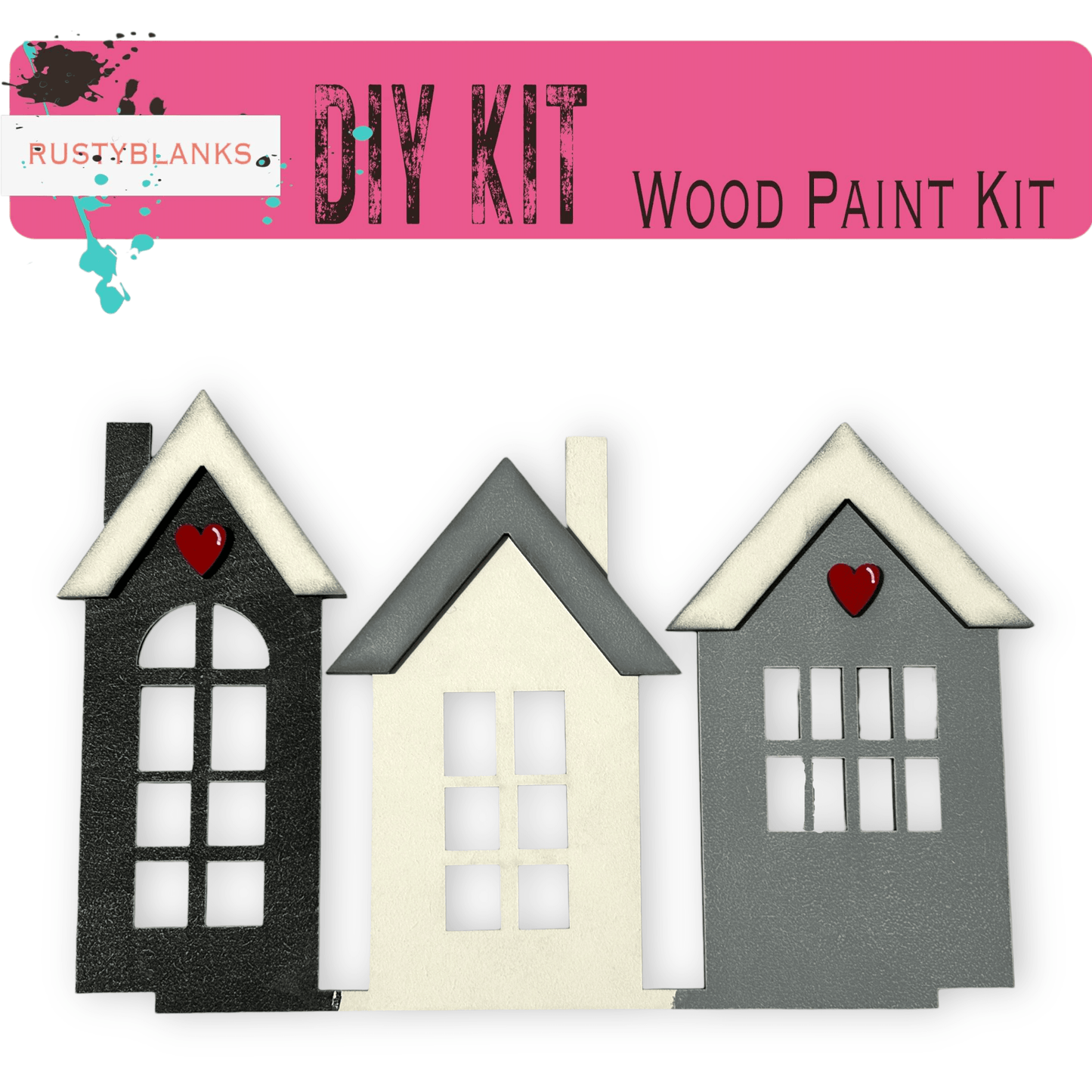 Home Sweet Home Add On Inserts for our Mini Interchangeable Post - RusticFarmhouseDecor