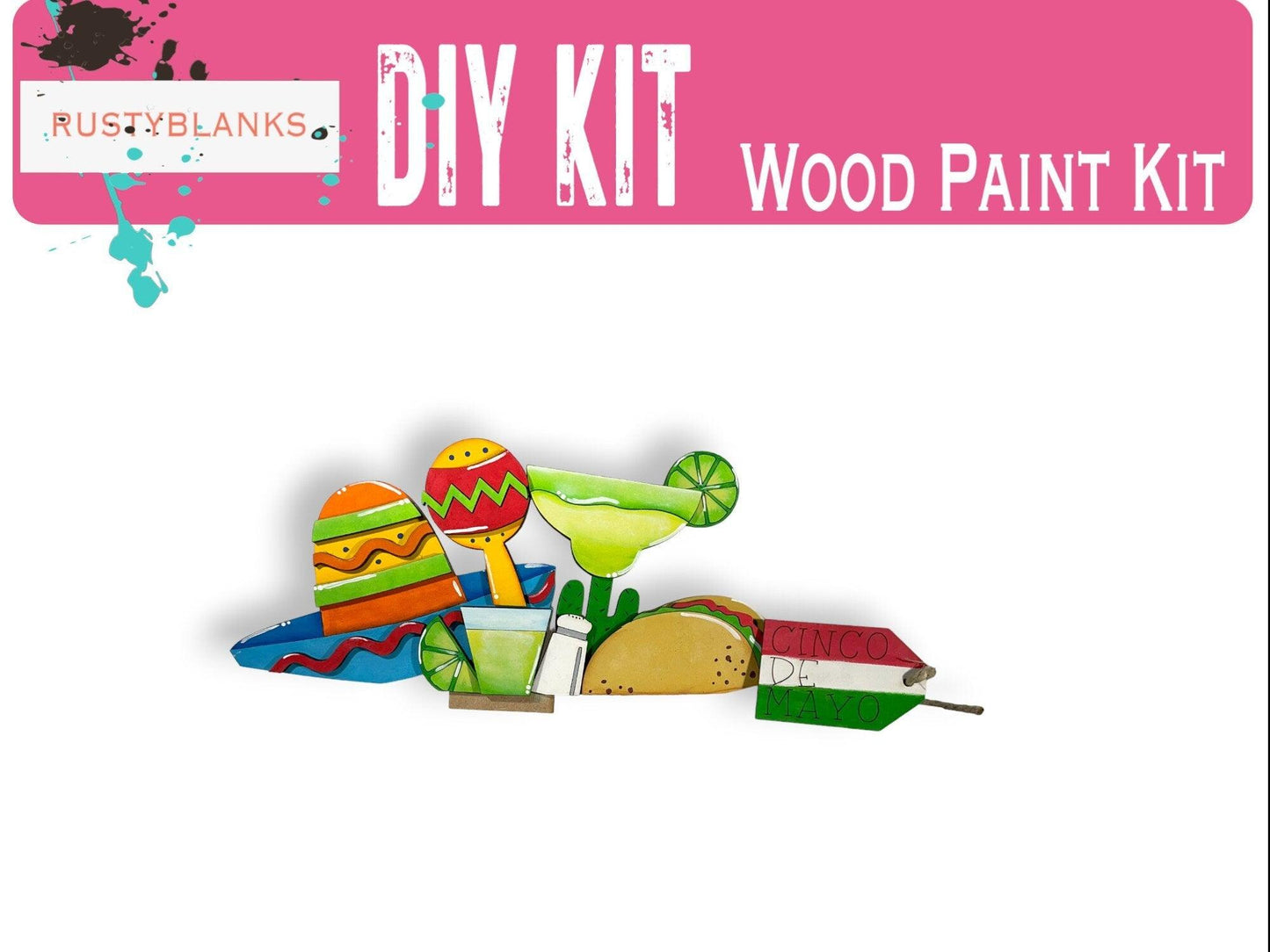 a picture of a wooden paint kit