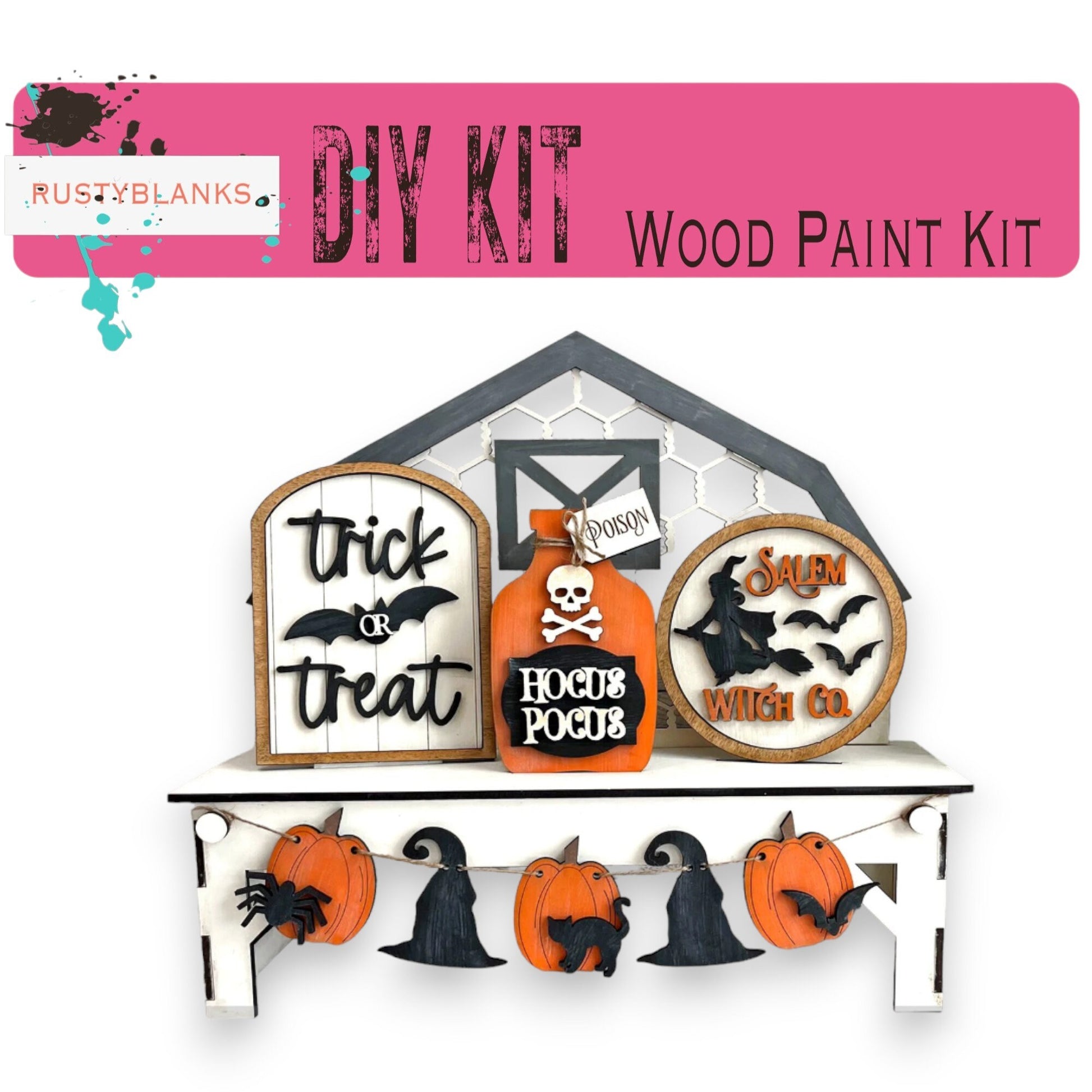 a diy kit for a halloween decoration