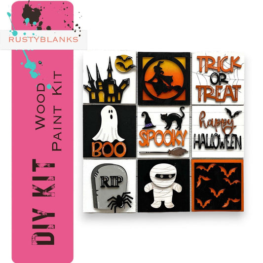 a picture of a bunch of halloween stickers