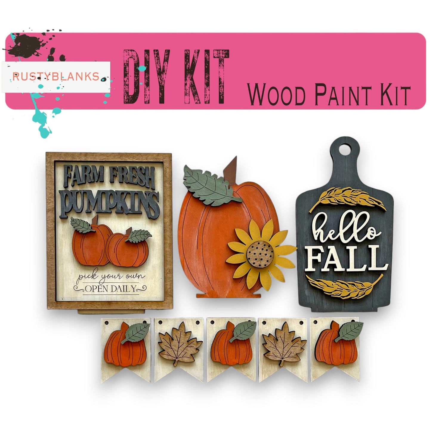 a picture of a wooden fall kit